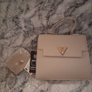 Valentino Orlandi Cream Crossbody Bag